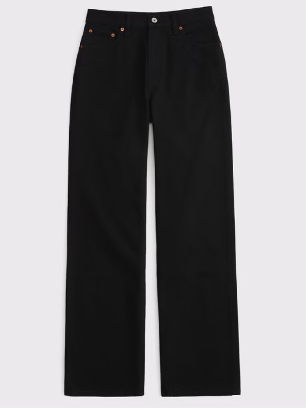 Abercrombie 90s Relaxed Jeans Curve Love Women’s Size 28 6 Black Denim High Rise